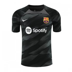 Barcelona Målvakt Borta Kläder 2023-24 Kortärmad